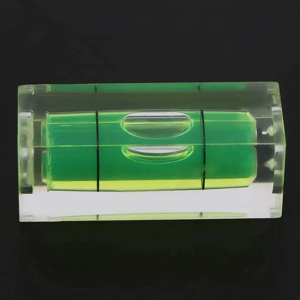 5 persegi panjang Horizontal kolom gelembung meter tingkat, mengukur tingkat alat Balancer 10X10X29mm