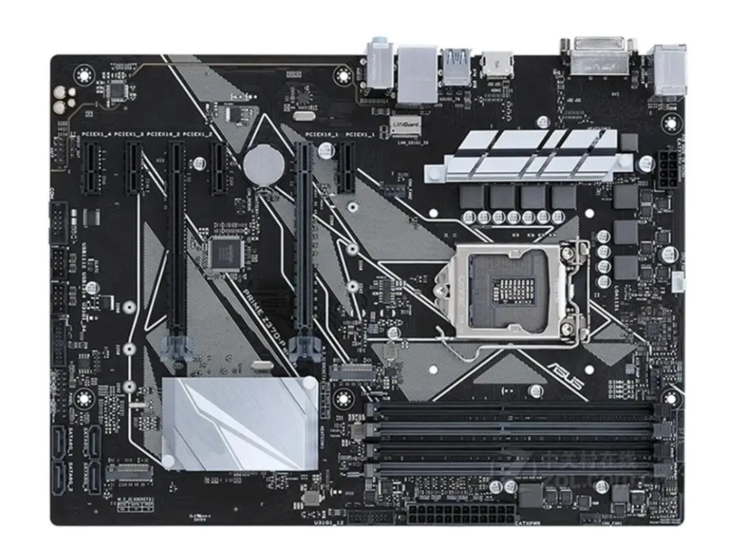 Imagem -04 - Placa Mãe Desktop Lga1151 Ddr4 64gb Core i7 i5 i3 Pci-e 3.0 64gb Intel Z370 Mainboard Usado Prime-z370-p