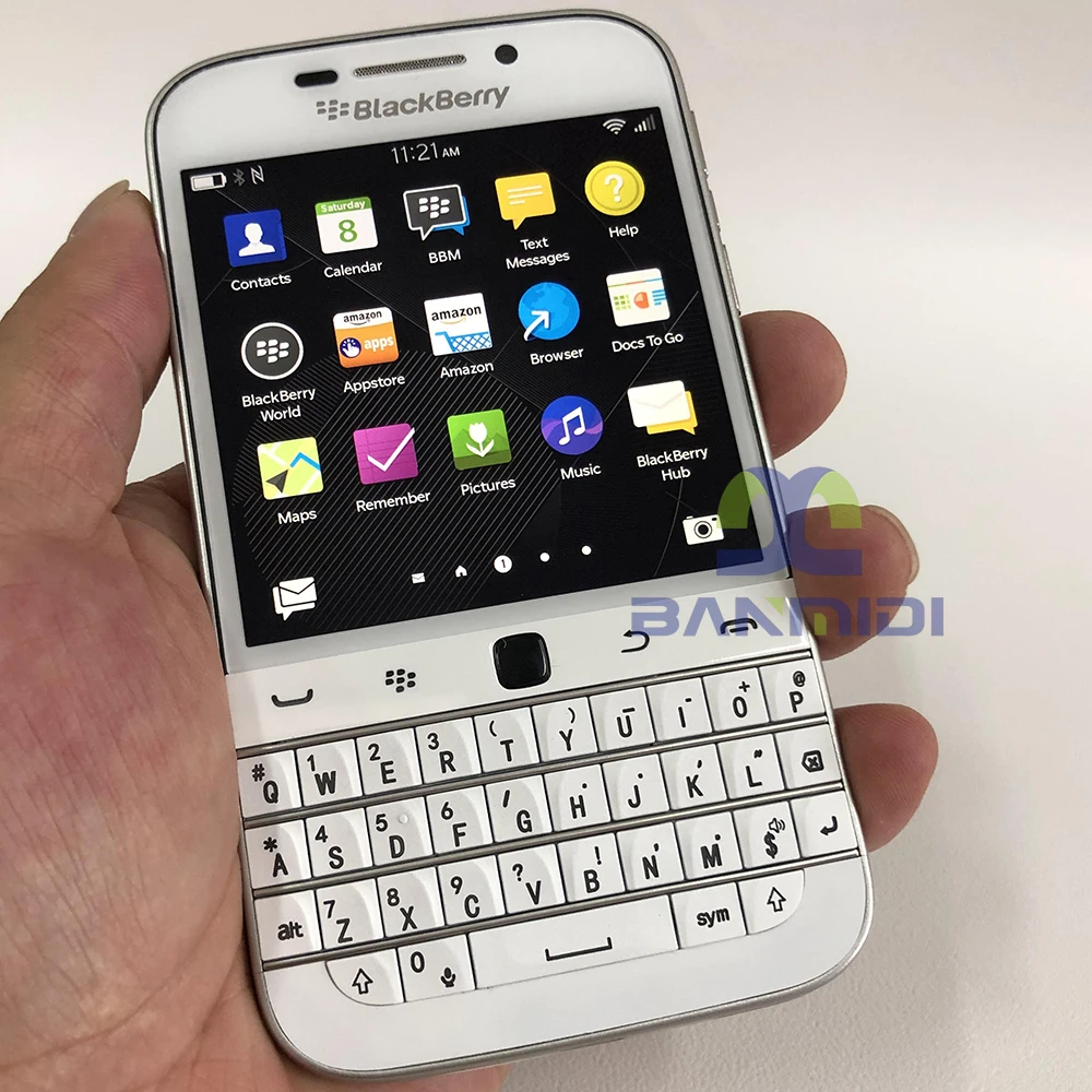 BlackBerry Classic Q20 4G الهاتف الخليوي المحمول 2GB RAM 16G ROM 8MP + 2MP 3.5 "كاميرا WiFi BlackBerryOS الهاتف المحمول الأصلي غير مقفول #4