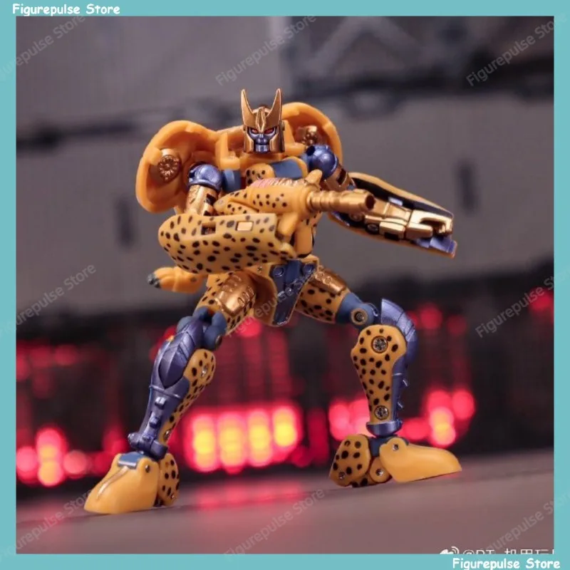 Transformation  Beast Wars RT-03 / RT-03B Cheetor Working Leopard 2pcs/Set small proportion Action Figure Reprint