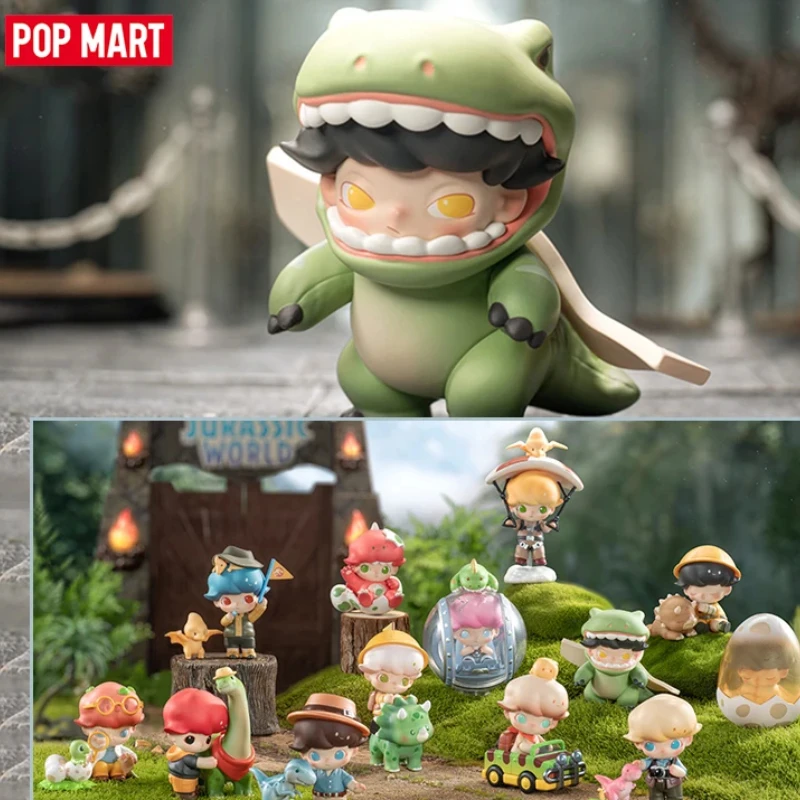 

POP MART Dimoo Jurassic World Series Surprise Blind Box Cartoon Designer Dolls Mistery Figure Kawaii Trendy Toys Girls Holiday