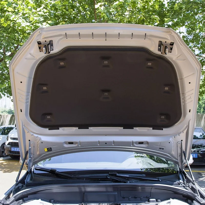 محرك السيارة هود غطاء عازل للصوت لفولفو XC60 MK2 2018 2019 2020 ~ 2024 الجبهة هود بطانة العزل الحراري وسادة اكسسوارات السيارات #3