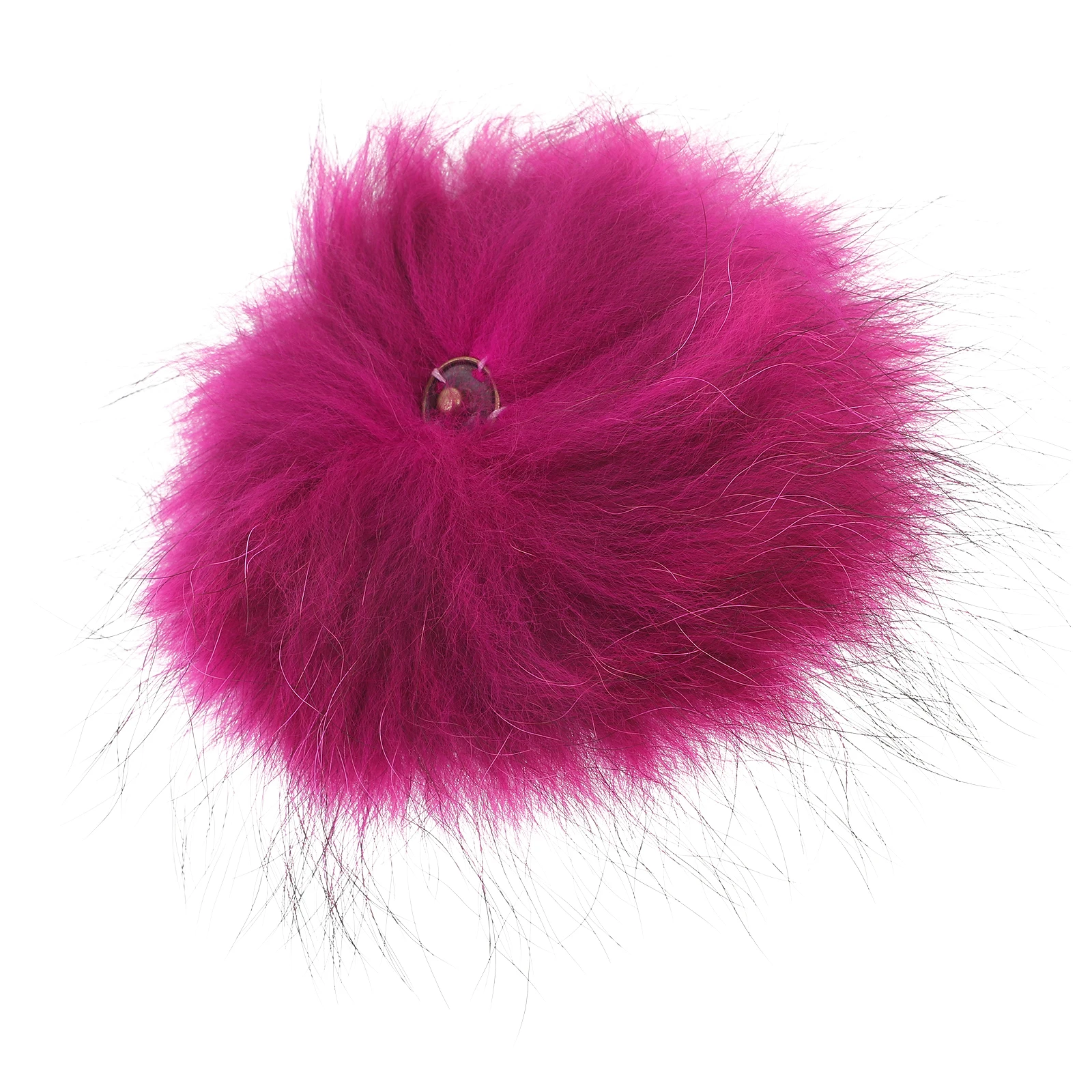 

Hair Ball Decorations Pompom Faux Accessories Pompoms for Crafts Rosy