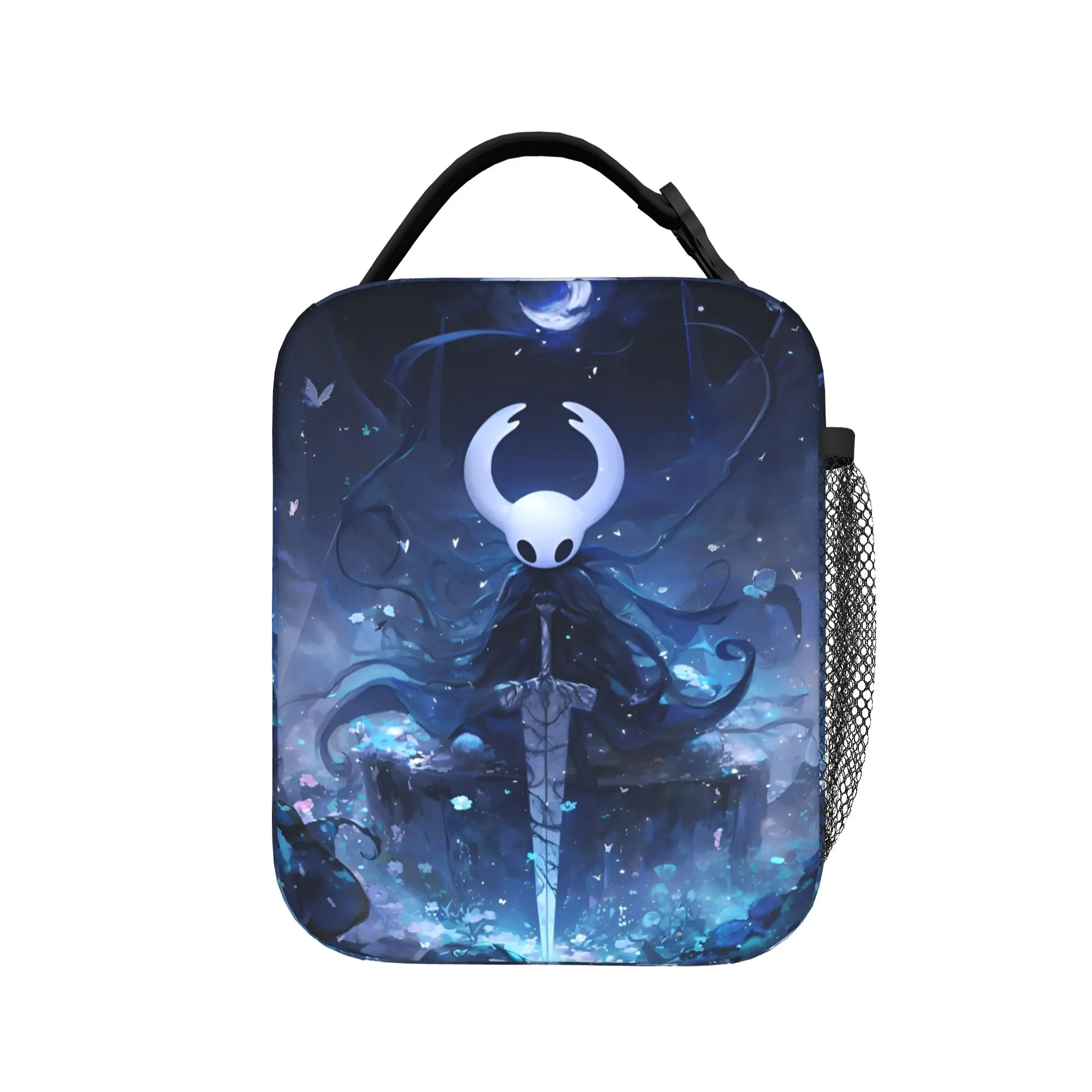 Hollow Knight Indie Games Insulated Lunch Bag High Capacity  Action Adventure Reusable Thermal Bag Lunch Box Tote  Food Bag
