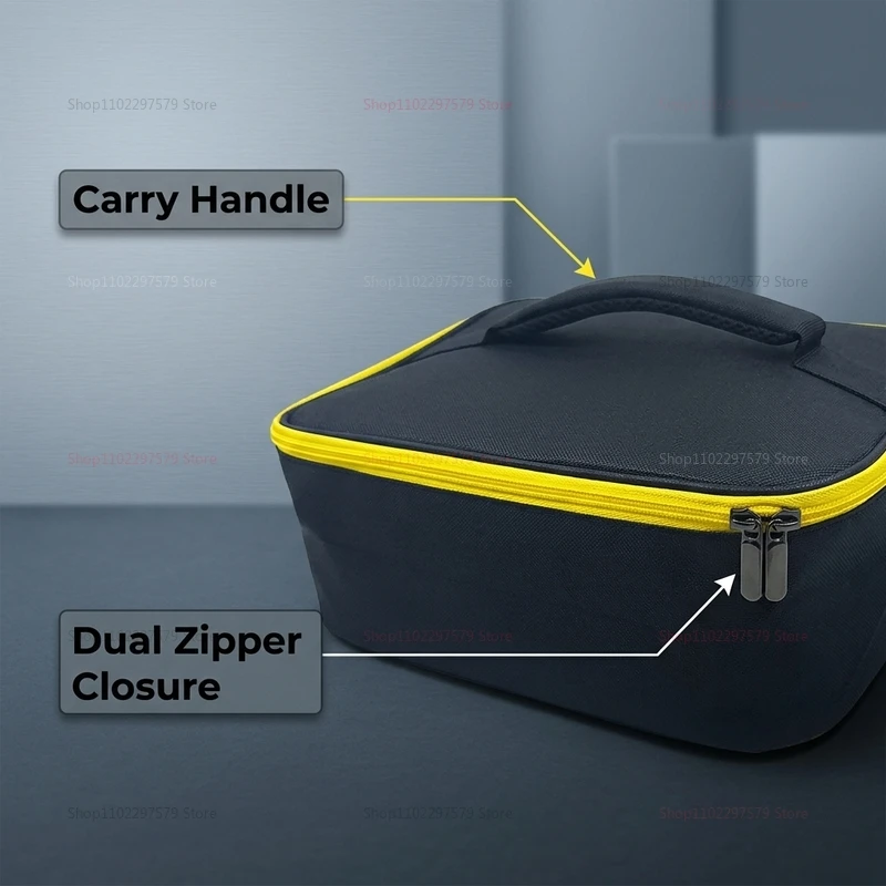 Multi-Tool Storage Bag for Angle Grinder Accessories Polishing Machine Organizer Durable Carrying Case for Power Tools Storage