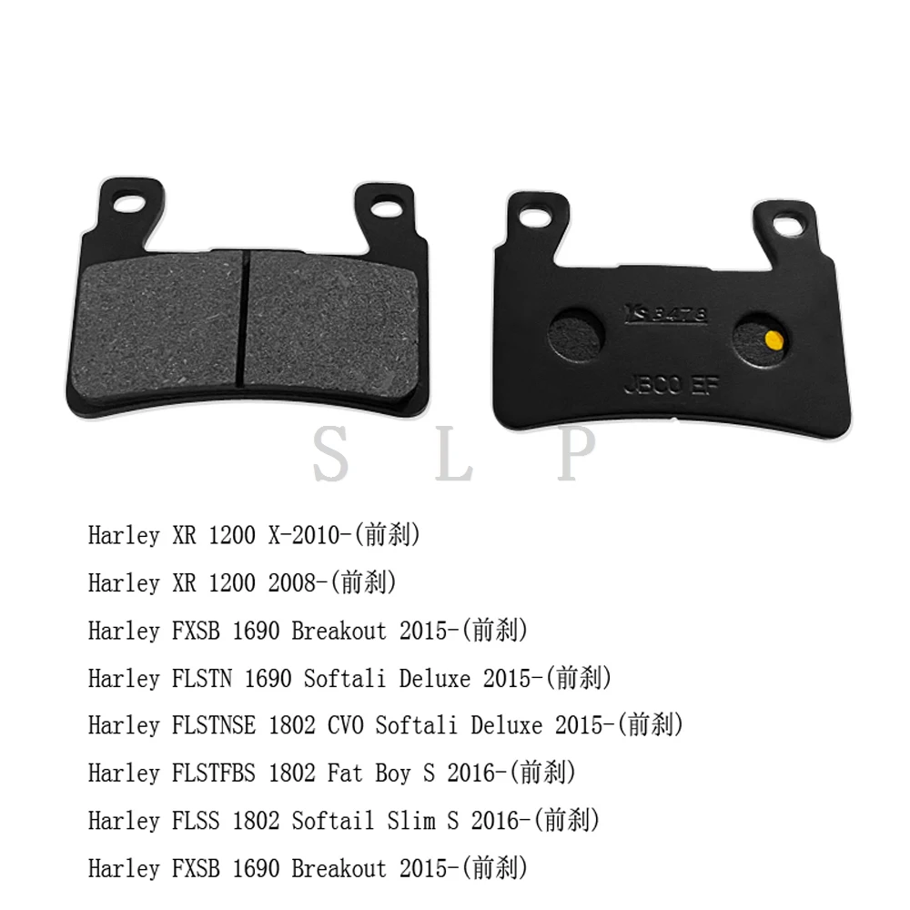 Suitable for the copper based sintered front brake pads of the Benda Jinjila Grey Stone 300 Kawasaki ZX-6R Harley 1200 motorcycl image 4