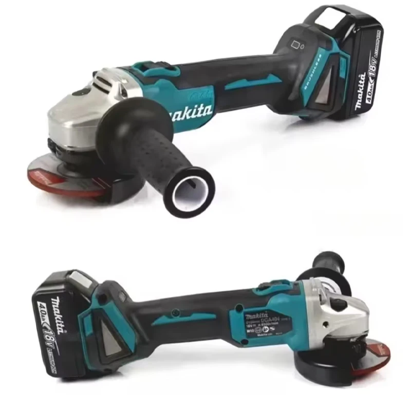 🛠️ 18 فولت ماكيتا DGA404 125 مللي متر زاوية طاحونة 18 فولت بطارية ليثيوم فرش آلة تلميع 4 والعتاد الصناعية قطع أداة السلطة #2