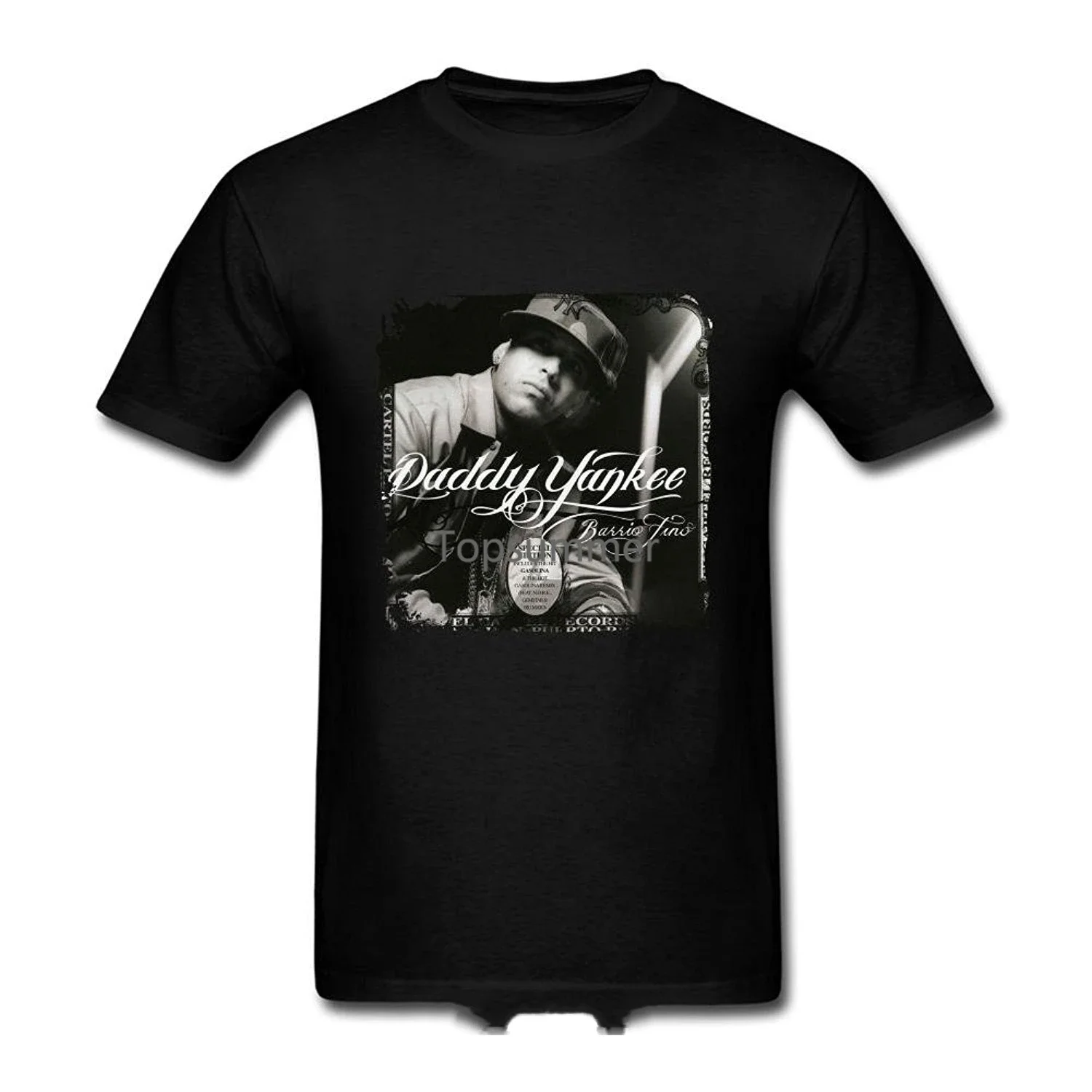 

Men T Shirt Txfsolhf Barrio Fino Daddy Yankee Cheap Summer Fashion D For T-Shirt Novelty Tshirt Women