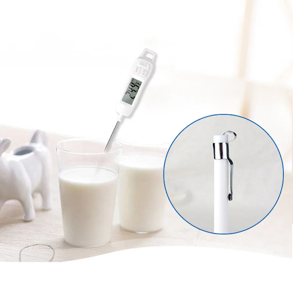 

Food Thermometer Digital High Precision Probe Thermometer Kitchen Barbecue Cooking Candy Meat Liquid Temperature Gauge