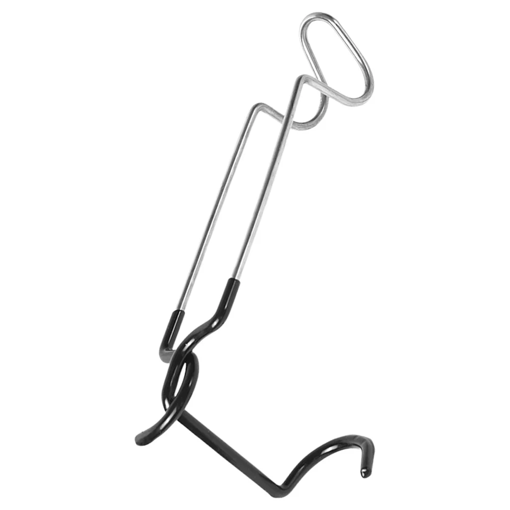 

Tent Tarp Outdoor Gas Light Hook Camping Lantern Lamp Iron Hanger Lights Rubber