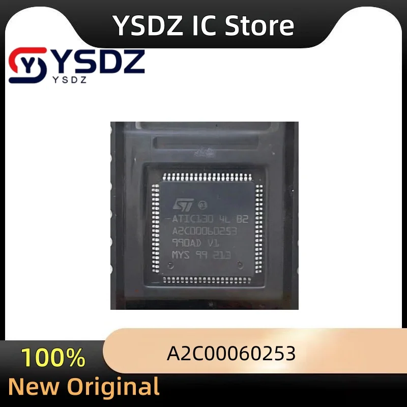 

(5-20 шт./лот) 100% новый оригинальный ATIC130 4L B2 A2C00060253 QFP100 для блока управления подушками безопасности Volkswagen, чип S4 S6 (для восстановления поврежденных)