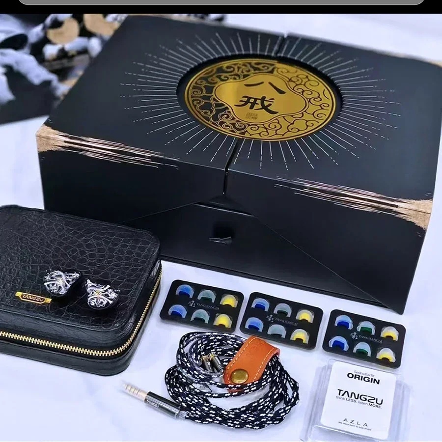 TANGZU BAJIE 1DD + 4BA + 1EST + 1BC سائق هجين داخل الأذن سماعة HiFi سماعة الموسيقى 0.78 مللي متر كابل قابل للفصل 4.4 مللي متر التوصيل سماعات الأذن السلكية