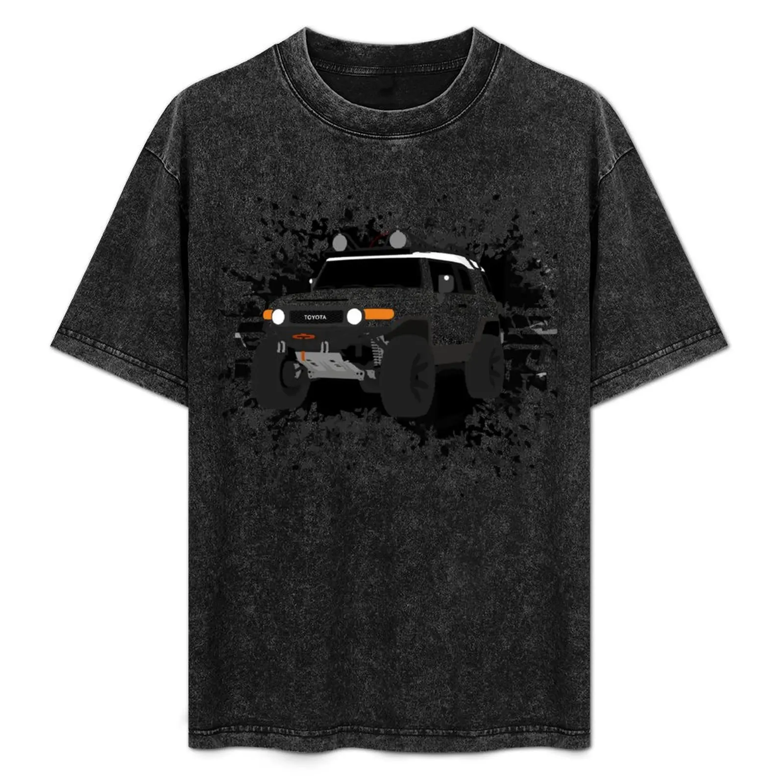 FJ Cruiser T-Shirt quick drying plus size clothes mens vintage t shirts