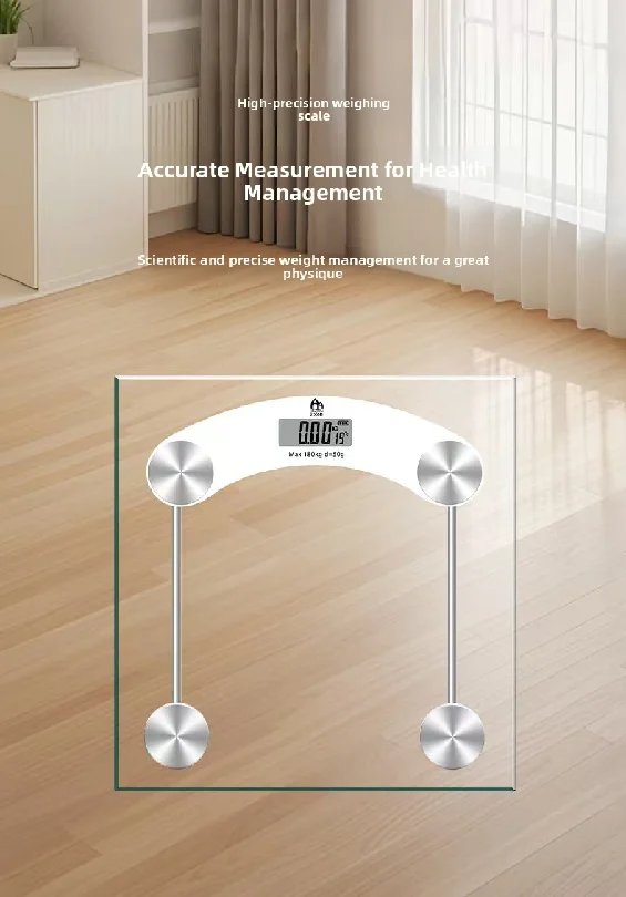 Home Bathroom Scales - Corpo digitale e facile da pulire,