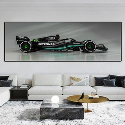 Formula World Champion Lewis Hamilton Racing Poster And Print Luxury Sports Car Canvas Painting Supercar Wall Art Room Decor