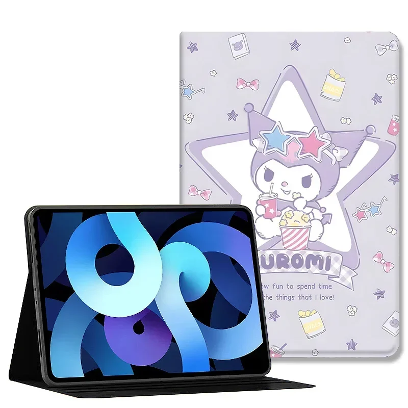 

Kuromi Case for Ipad Air6 Pro13in 10th 10.9in Cartoon IPad Case for 7th/8th/9th 10.2 inch Air Pro 9.7inch Mini 4/5/6 Tablet Case