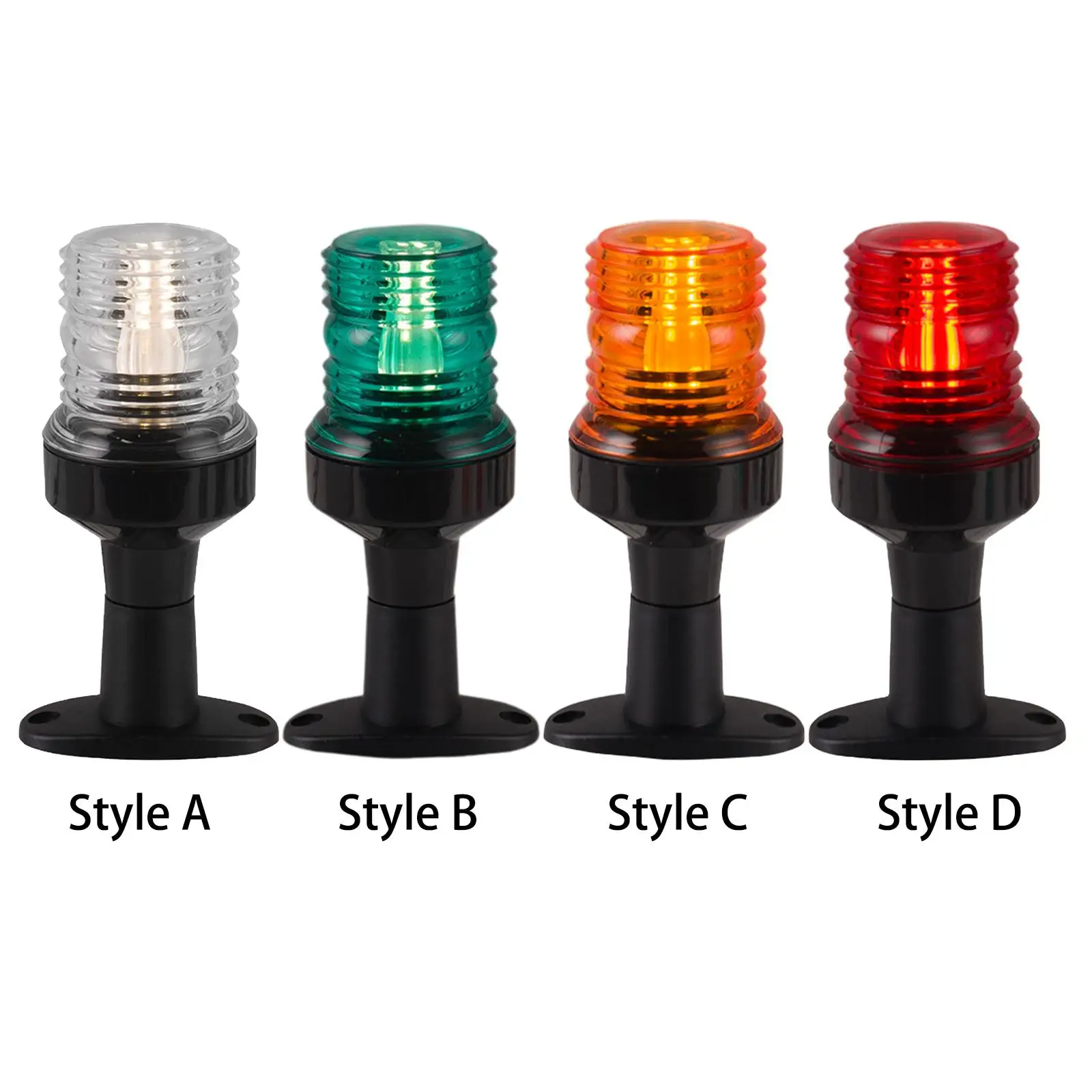 Boat Yacht Sailing Signal Light 3W Running Light Universal High Performance Easy Install Accessory Masthead and All Round Light