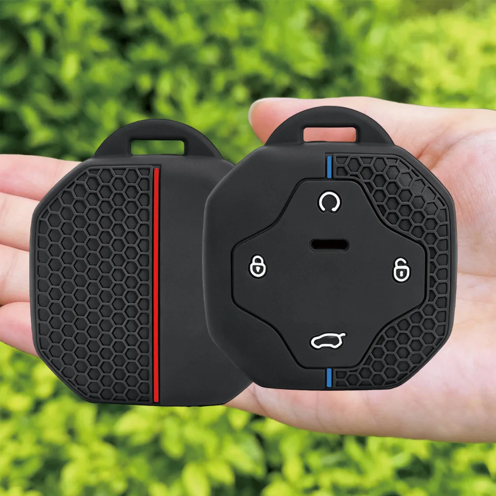 For Chery Jetour Traveler Jetour Shanhai T1 T2 Silicone Smart Key Shell Remote Protection Flexible Silicone