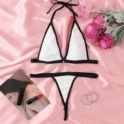 2024 Badeanzug Frauen Micro Bikini sexy Badeanzug weibliche Bade bekleidung Bikini Set brasilia nischen Biquini Tanga Badeanzüge Beach wear