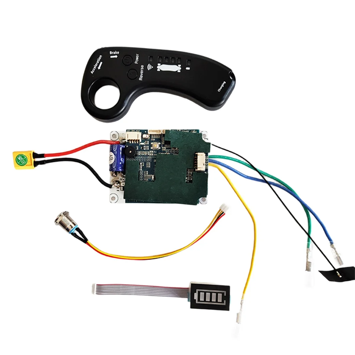 n17r-電動スケートボード-ロングボードキット-10s-36v-シングルドライブesc代替制御メインボード-リモコン付き-diyスケートボード用