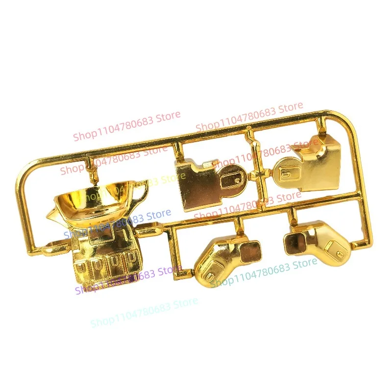 

Строительные блоки, гальванический набор тяжелых доспехов, военный жилет, мини-фигурка, сборная модель, дисплей, аниме, мультяшная игрушка, подарок на праздник