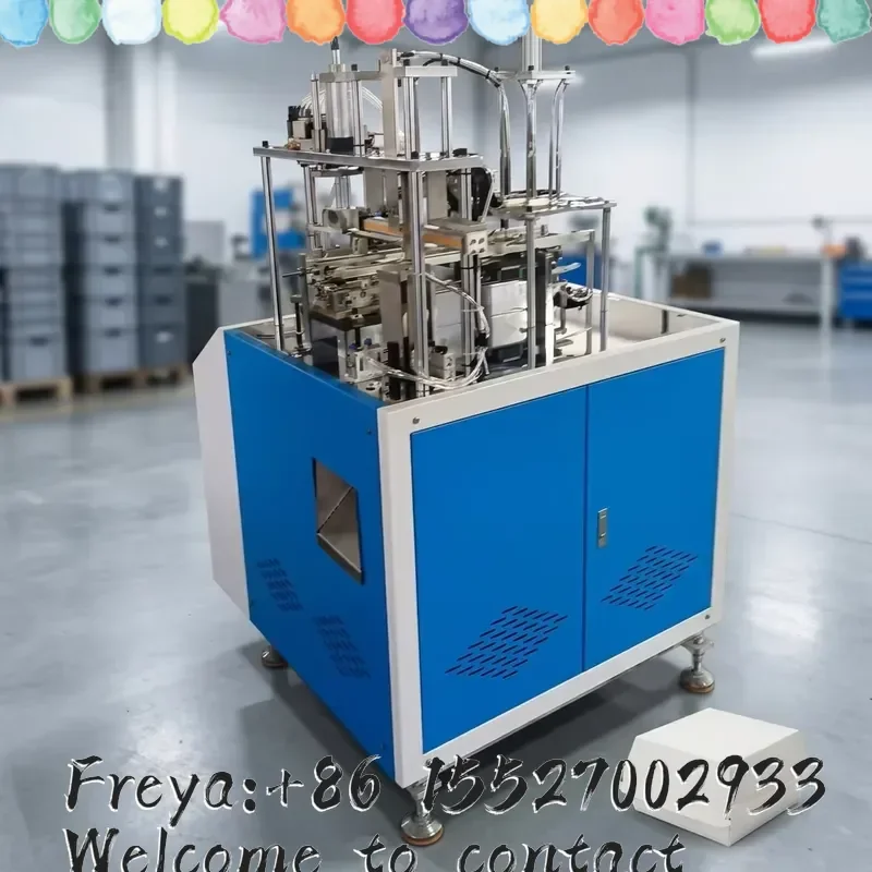 Eco Friendly Disposable Kraft Lunch Box Machine Custom Mold for Salad Steak Picnic Takeaway Paper Tray Production