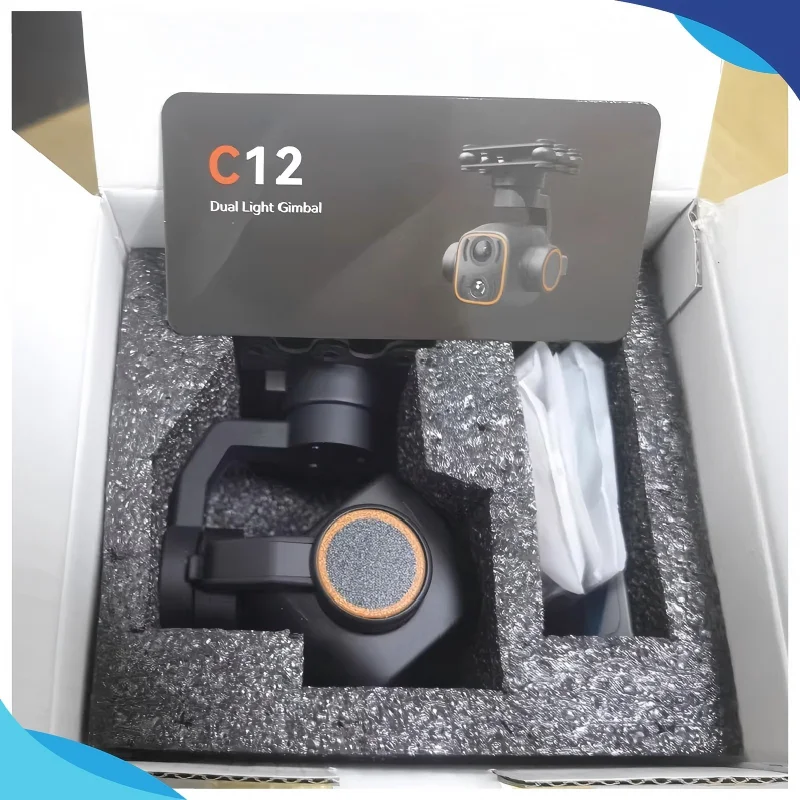 Skydroid C12 2K HD ثلاثي المحاور ثابت ثنائي الضوء - قابل للقلق مع كاميرا تتبع ديناميكية #3