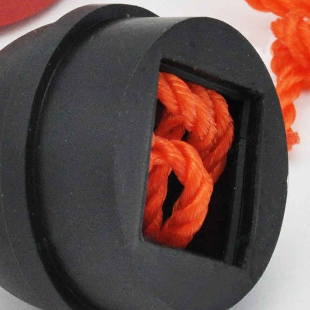 

3 Pcs Billiards Cap Red Tips Dust Chalk Holder for Cue Accessories Holders Frosted