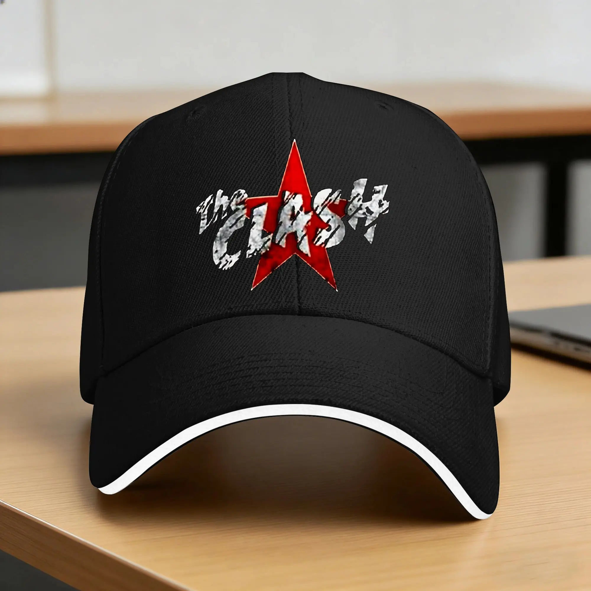 The Clash British Band  Casual Baseball Cap Summer Trucker Hat Sunscreen Tennis Skate Snapback Cap Men Adult y2k Baseball Caps