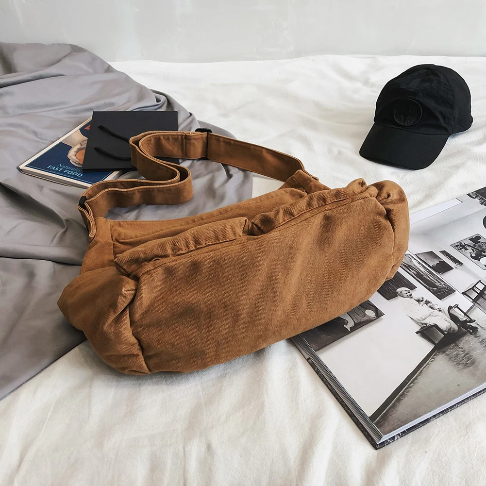 

Women Simple Fashion Solid Color Handbag Female Large Autumn Travel Handbags Daily Leisure Shopping Crossbody Bags