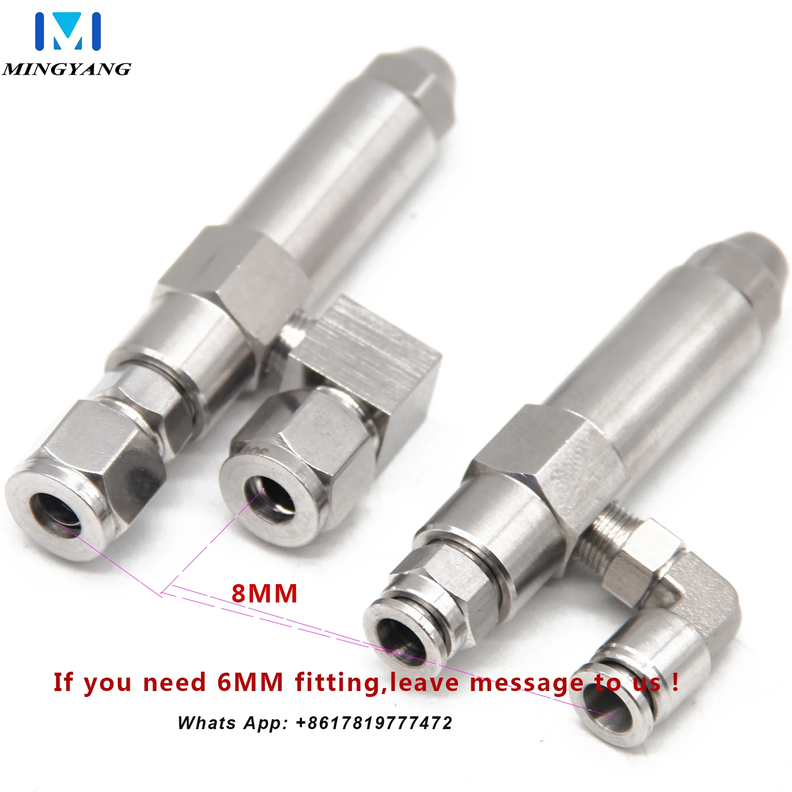 CNC Machine Precision Fuel Burner Spray Nozzle Diesel Heavy Waste Oil Alcohol-Based Oil Nozzle Oil Burner Nozzle