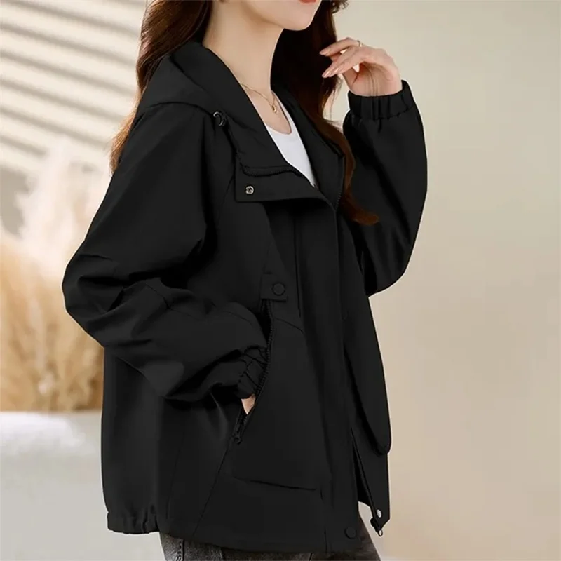 

Down Coat Women Parkas Hooded Pai Overcome Coat Winter 2026 New Warm Cotton Padded Jacket Thicken Outwear Casual Ladies Overcoat