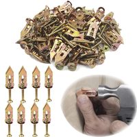 SenNan 10pcs Self Drilling Expansion Screws Stainless Steel Drywall Gypsum Board Anchor Kit Cavity Plug Dowel Fixing Tools Set