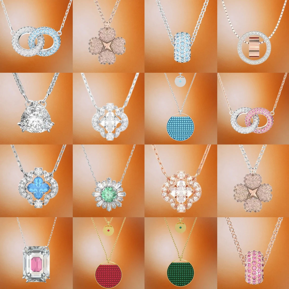 2026 New Arrival:Shimmering Austrian Crystal Pendant Set for Her Office Chic Trendy 2026 Style Limited Offer