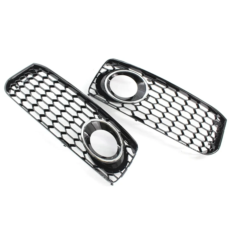 8T0807681B 8T0807682D Lower Grille Fog Lamp Grille Fog Lamp Frame Automotive for Audi A5 S5 Coupe 2-Door 2008-2012