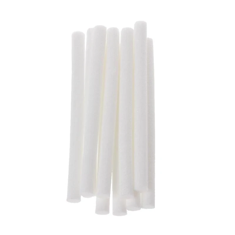 10Pcs Universal Aroma Diffusers Humidifiers Filters Cotton Swab 10x80mm
