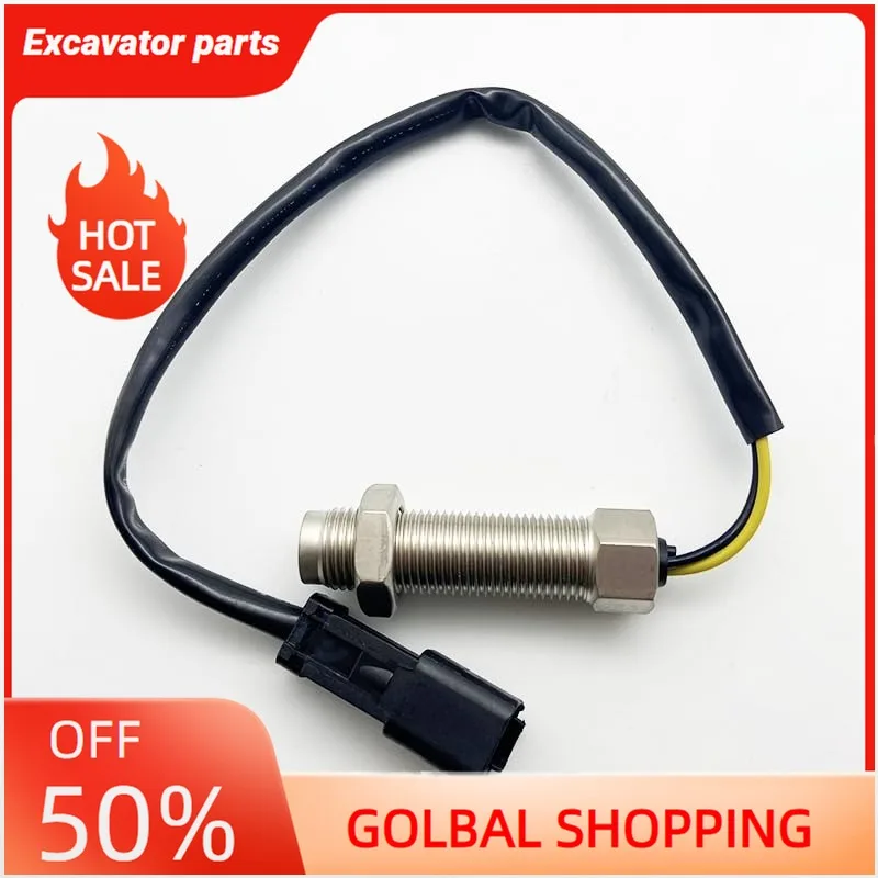 

Датчик скорости для двигателя E320D C6.4, запасной датчик скорости, детали экскаватора