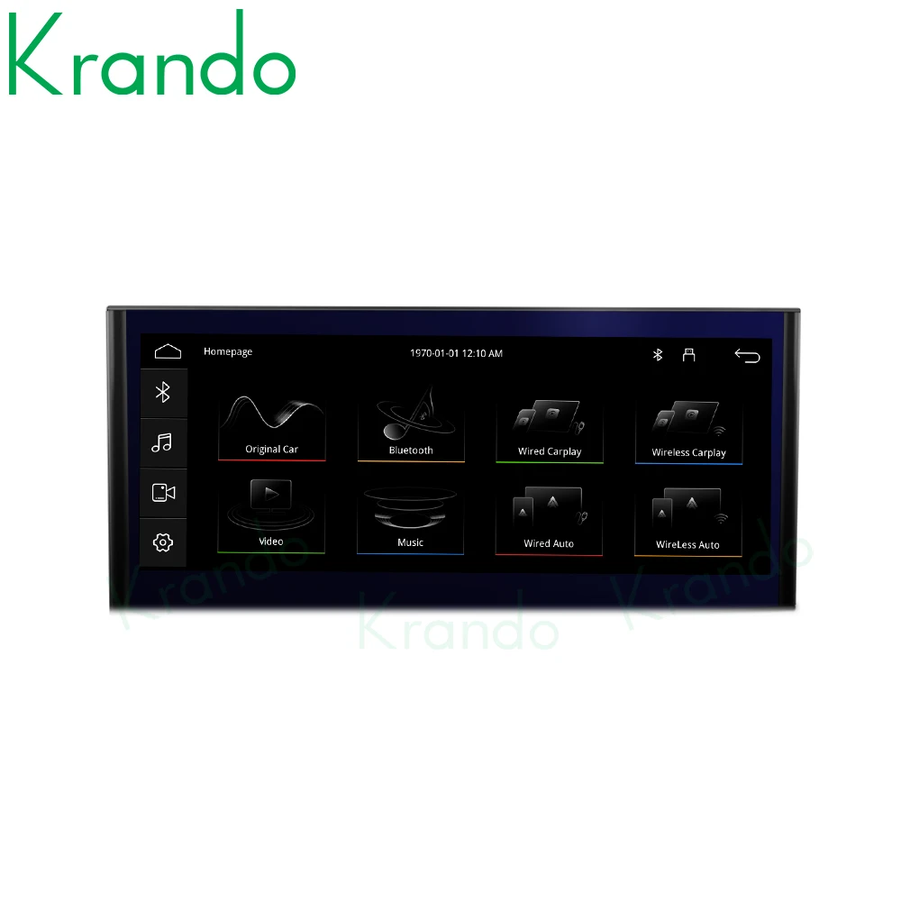 

Krando 12.1'' Car Radio Carplay Android DVD For AUDI Q5/Q5L 2018-2020 Car Multimedia GPS 4G autoradio