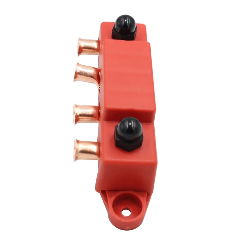 

Busbar Box Plate 250A Integrated Specification Current Busbar Cable Box Power Box Spare Parts Accessories For RV Yacht Car Red