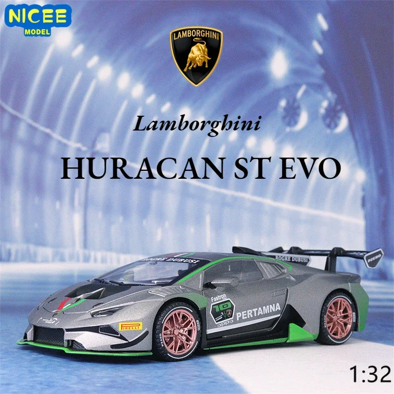 

1:32 Lamborghini HURACAN ST EVO Sports Car Alloy Car Model Diecast Toy Vehicles Car Model Model Collection A240