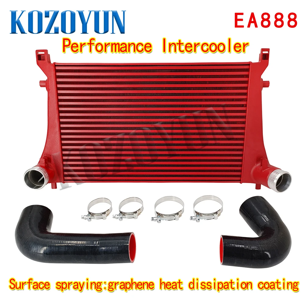 Intercooler Kit for VW Arteon T-Roc R Passat Tiguan 2.0 TSI EA888 Gen 3 2015+