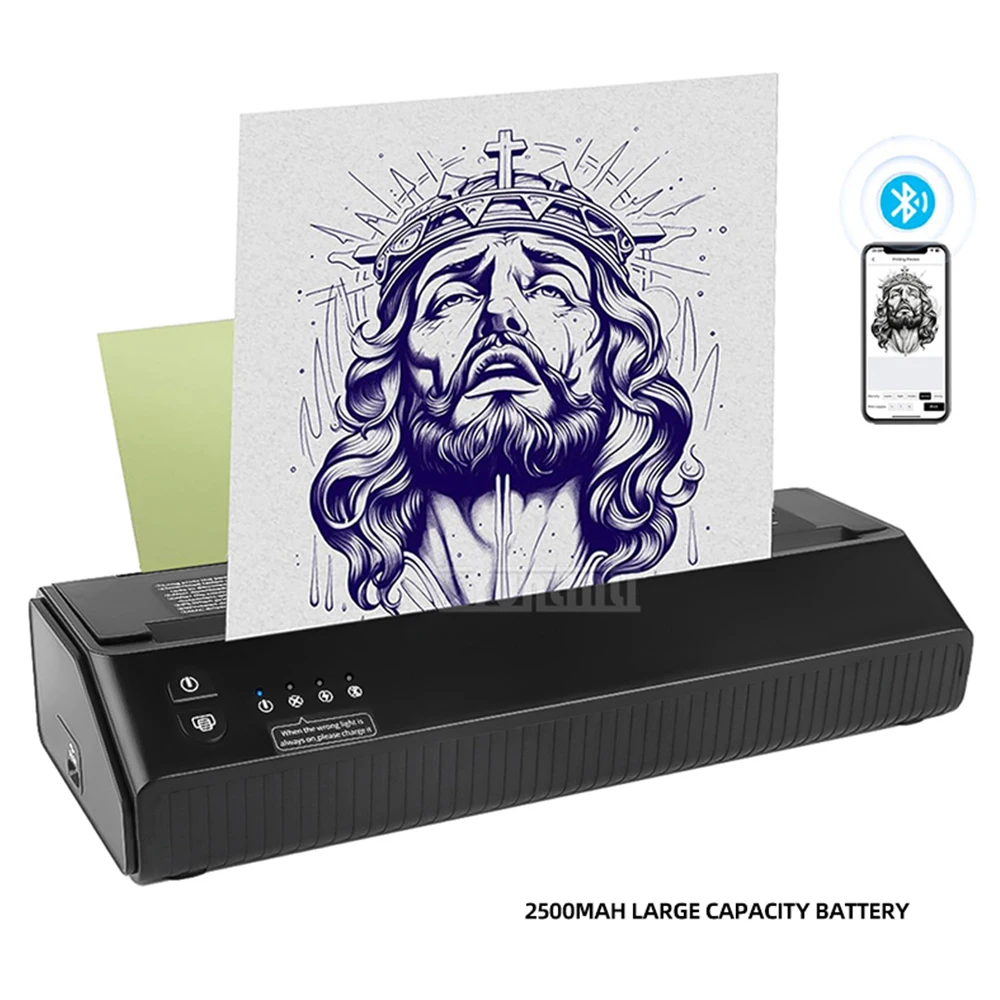 

Машина для переноса татуировок, копировальный принтер, термоинструменты для изготовления трафаретов для татуировок, переводная бумага, копировальная печать