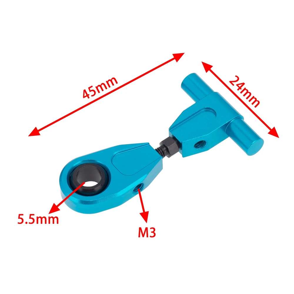 Juego de brazos de suspensión superiores e inferiores delanteros y traseros de Metal A30F-8Pcs para Tamiya TT-02 TT02 1/10 RC, piezas de mejora de coche, accesorios