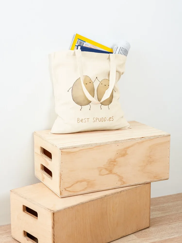 أفضل حقيبة Spuddies Tote Bag أكياس الحلوى أكياس بيئية حقيبة قماش حمل حقائب امرأة 2025