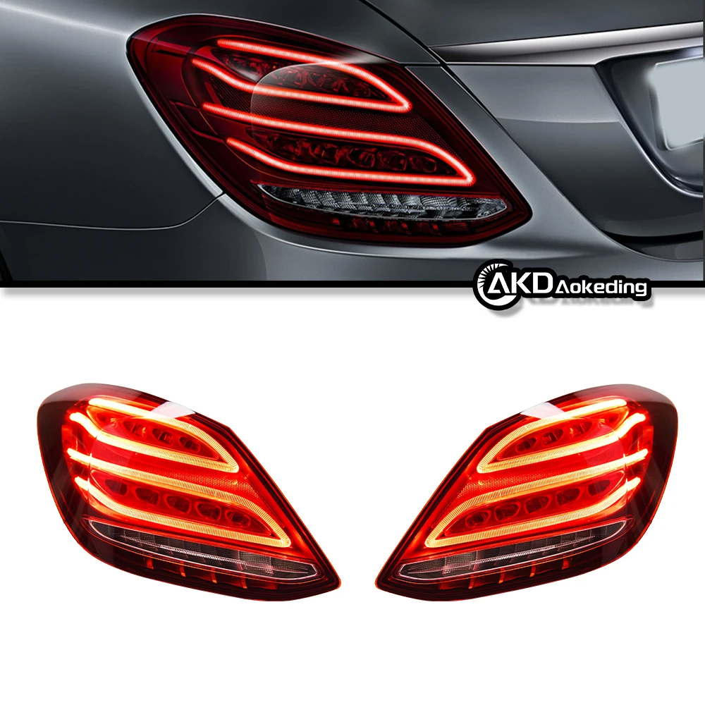 

Auto Tail light Parts For W205 2014-2020 C Class latest Styling Steering signal Brake reversing light Car Accesorios Modified