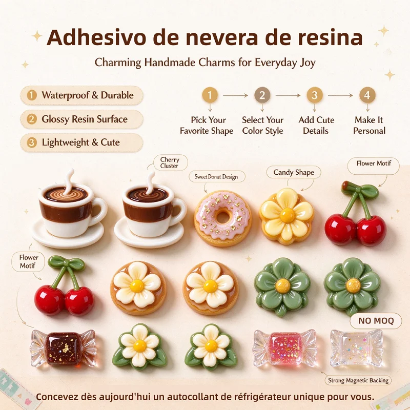 Custom 3D Epoxy Resin Fridge Magnets Food Shaped Magnets With Fixed Magnets Handicrafts Magnets For Refrigerator Creative Gifts