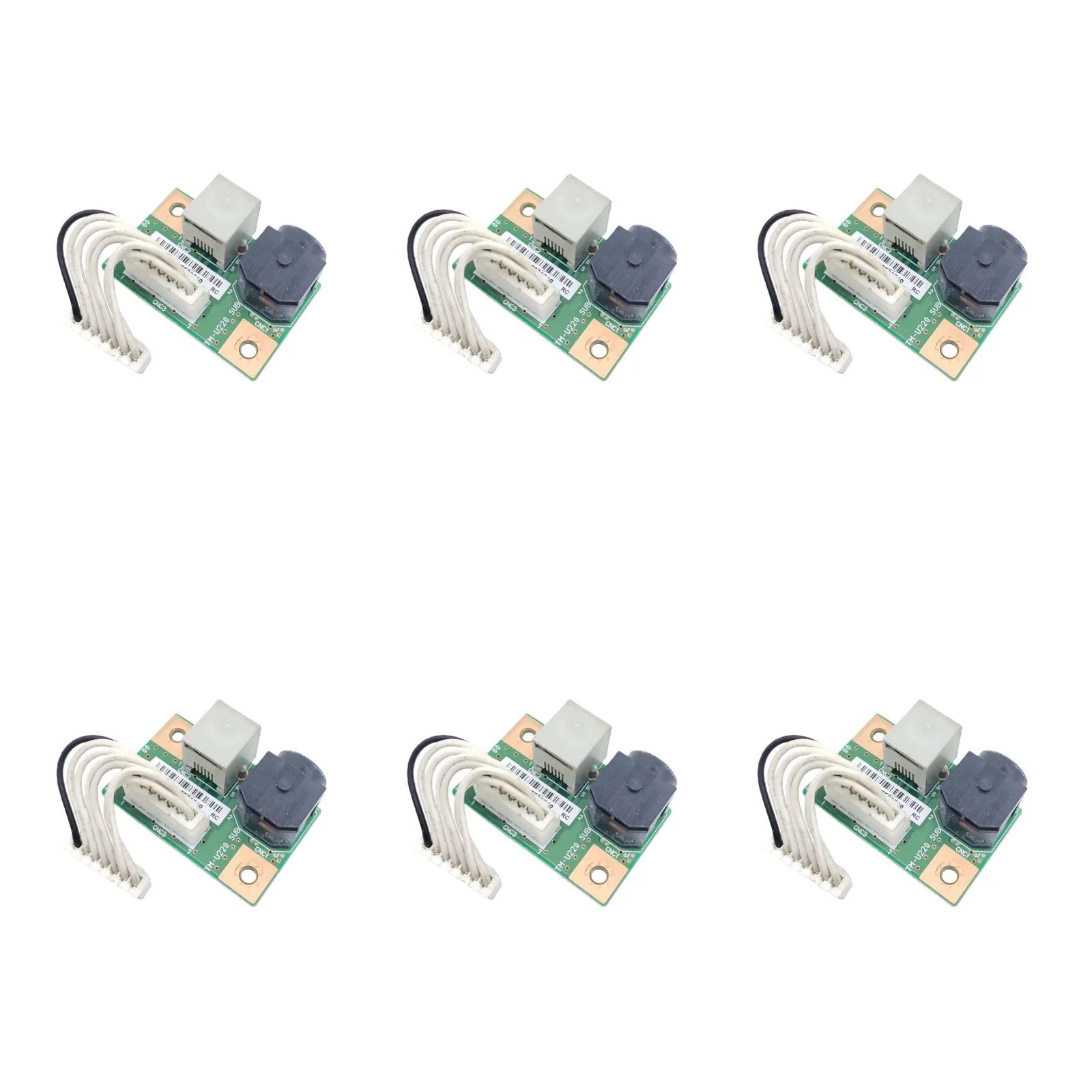 

6pcs Drawer Kick Connector 188A TM-U220 SUB Fits For Epson TM-U220B TM-U220D DotMatrix TM-U220PB U220A C31C516153 TM-U220PA