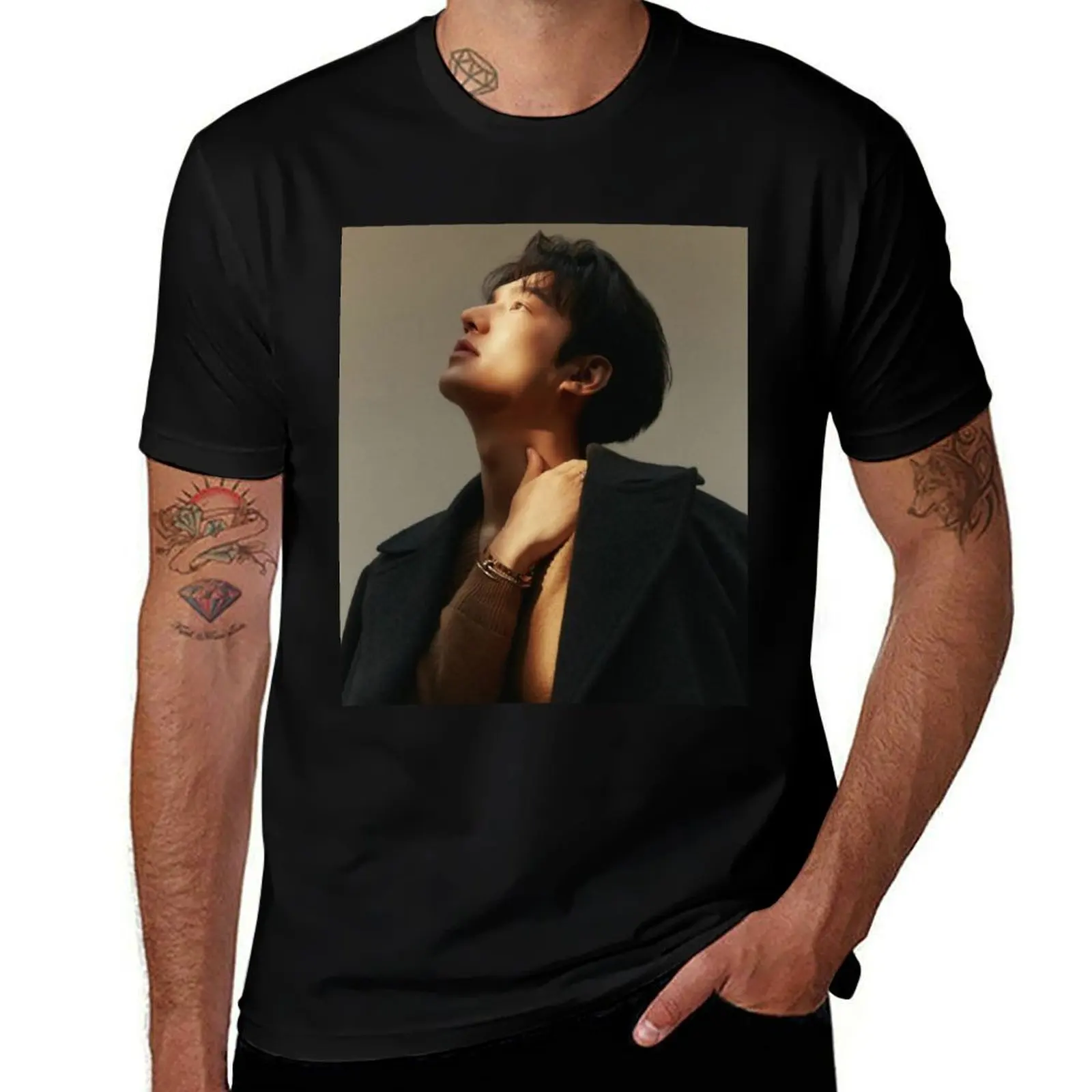 

Lee Min Ho T-Shirt g man t shirts for men t shirts for man graphic vintage T-Shirt