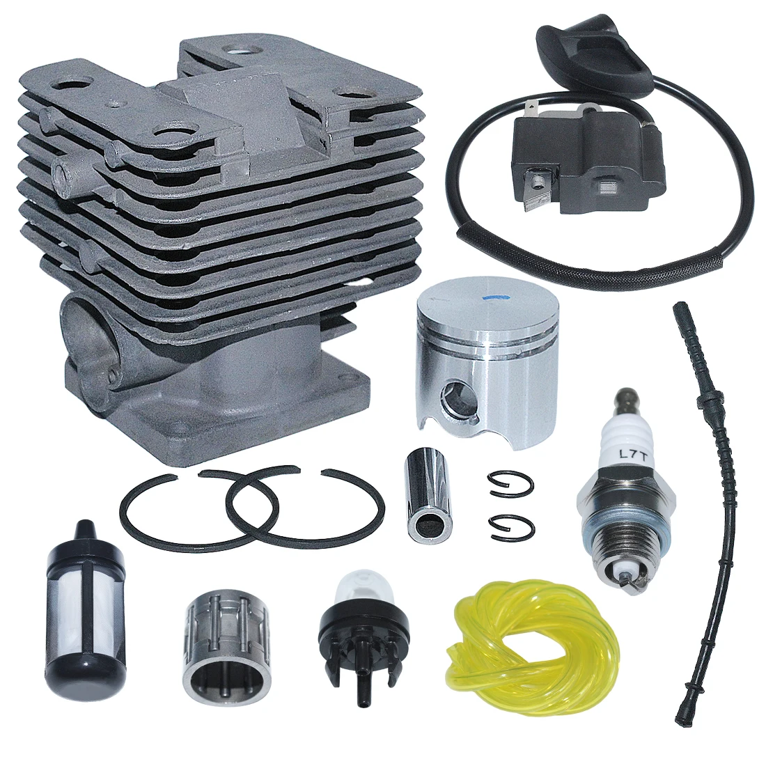35mm Cylinder Piston Ignition Coil Kit For Stihl FS120 FS200 FS250 4134 020 1213 Garden Tool Parts Motosierra Gasolina