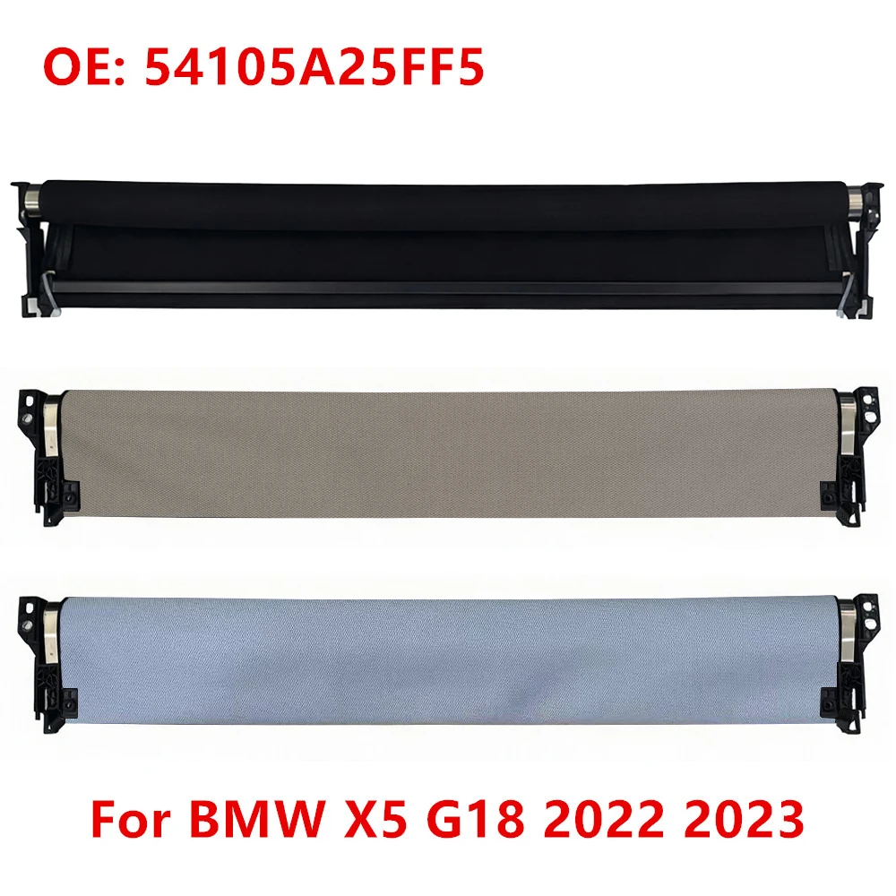 Car Panorama Sunroof Sunshade Curtain Cover Assembly 54105A25FF5 For BMW X5 G18 2022 2023 2024